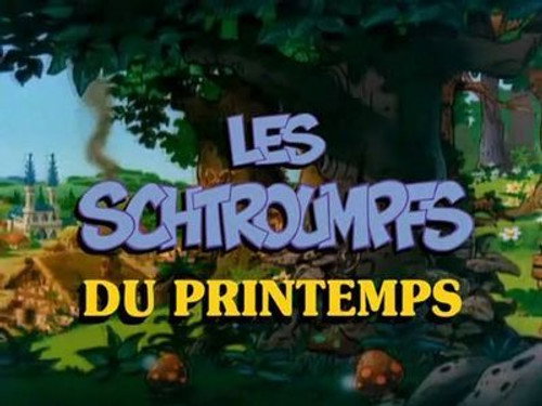Image Les Schtroumpfs du printemps (Pâques chez les Schtroumpfs)