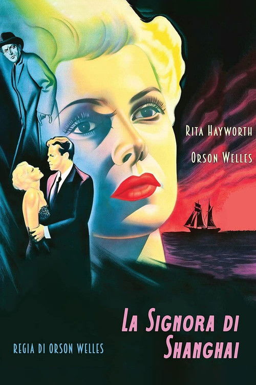 The Lady from Shanghai poster