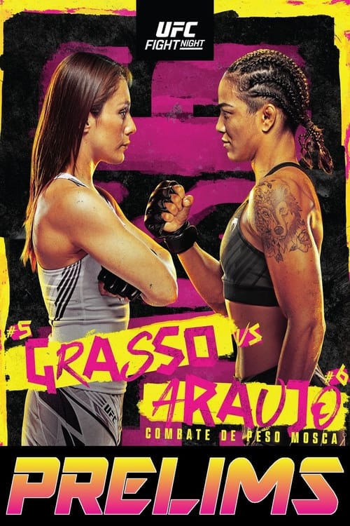 Poster UFC Fight Night 212: Grasso vs. Araújo 2022