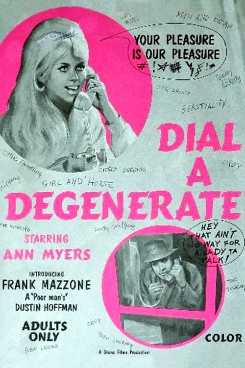 Poster Dial-a-Degenerate 1972