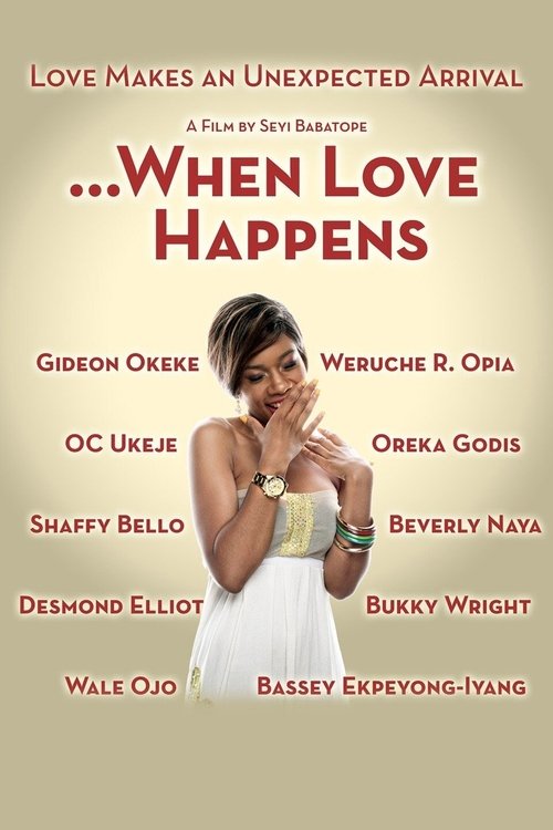 When Love Happens movie poster player