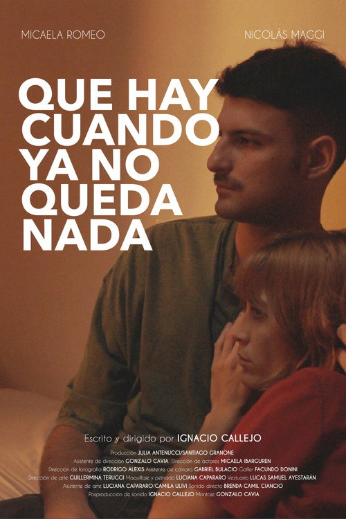 Que hay cuando ya no queda nada