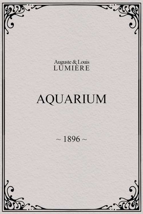 Aquarium (1896) poster
