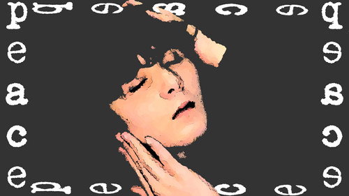 Peace (Black Tape) Backdrop Blur