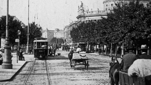 A Trip Through Vienna Backdrop Blur
