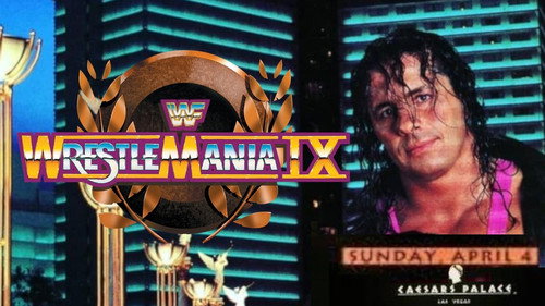 WWE WrestleMania IX Countdown Backdrop Blur