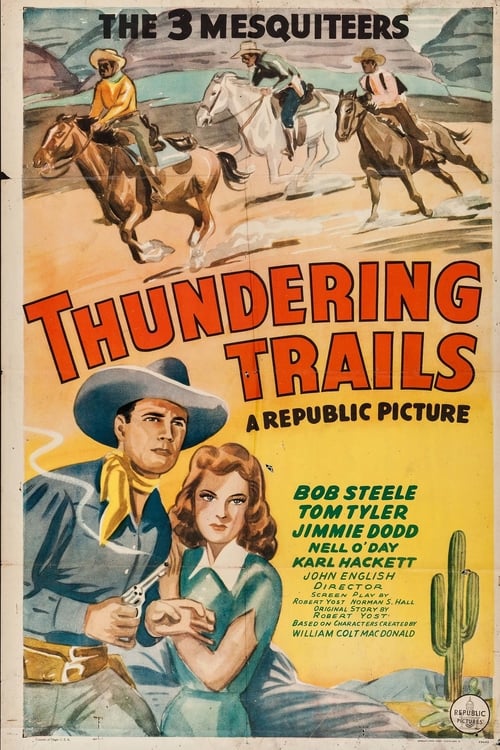 Thundering Trails Movie Poster Image