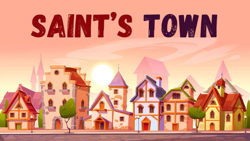 Saint's Town - Season 1 Backdrop Blur