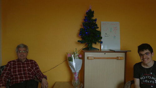 Last Christmas Backdrop Blur