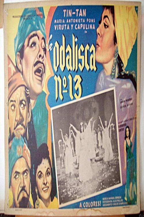 Poster La odalisca No. 13 1958
