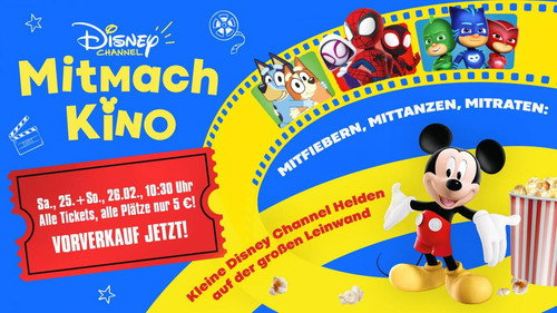 Disney Channel Mitmachkino Backdrop Blur