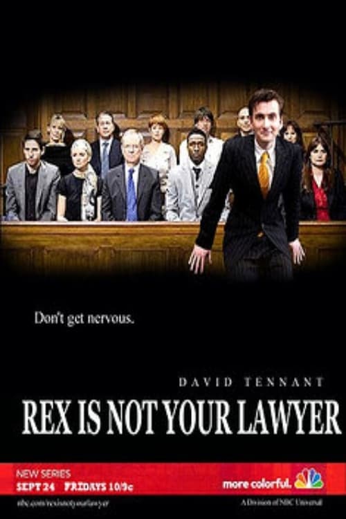 Póster de la temporada 1 de la serie Rex Is Not Your Lawyer