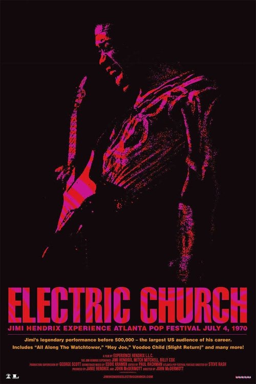 Grootschalige poster van Jimi Hendrix: Electric Church