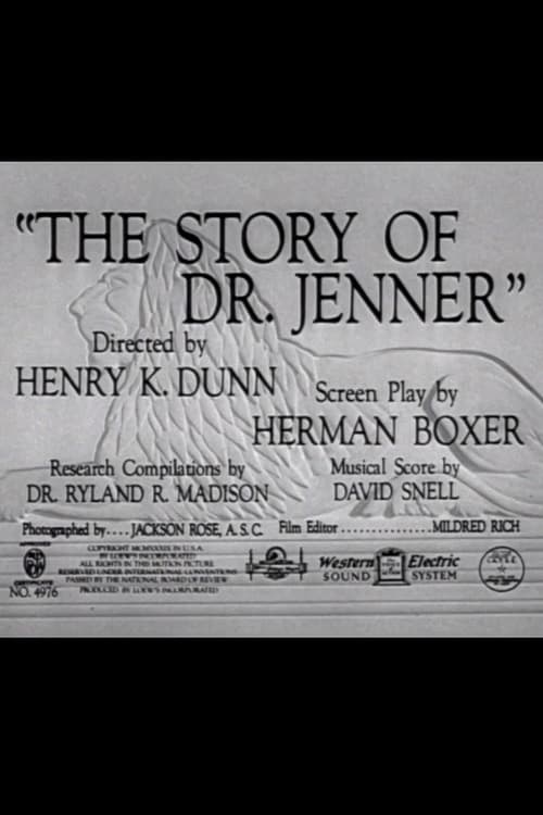 The Story of Dr. Jenner (1939) poster