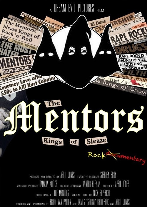 The Mentors: Kings of Sleaze Rockumentary movie poster player