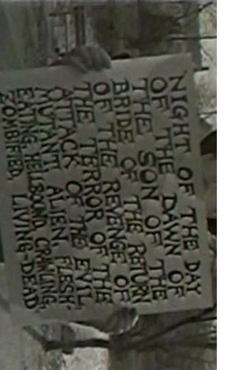 Night Of The Day Of The Dawn Of The Son Of The Bride Of The Return Of The Revenge Of The Terror Of The Attack Of The Evil, Mutant, Hellbound, Flesh-Eating, Crawling, Alien, Zombified, Subhumanoid Living Dead — Part 5 2011