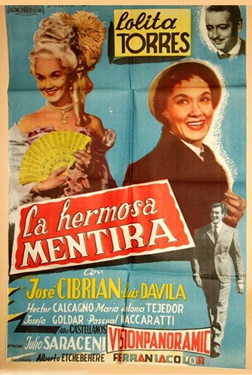 La hermosa mentira movie poster player