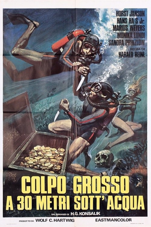 Colpo grosso a 30 metri sott'acqua