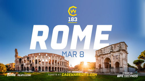 Cage Warriors 183: Rome Backdrop Blur
