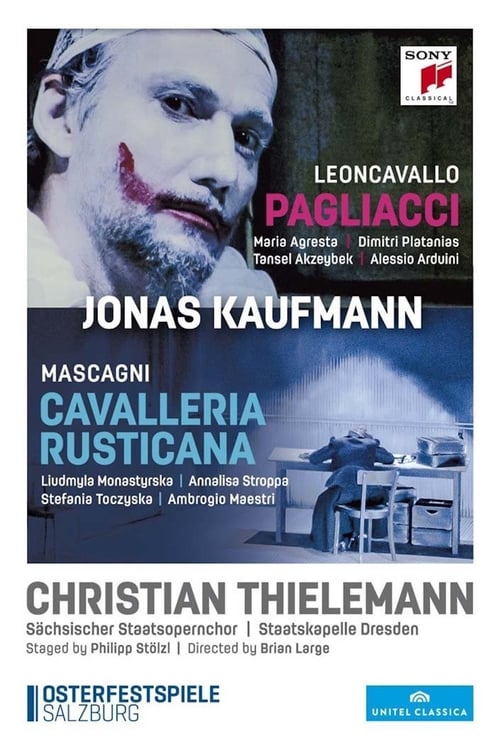 Poster Jonas Kaufmann: Cavalleria Rusticana / Pagliacci 2015