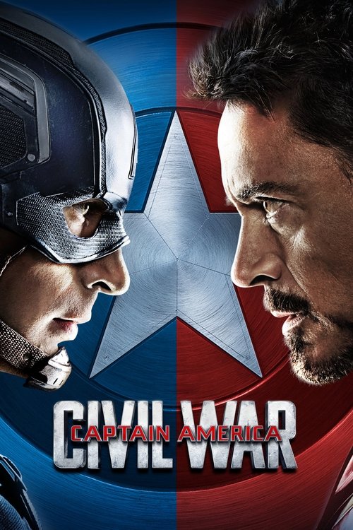 Grootschalige poster van Captain America: Civil War