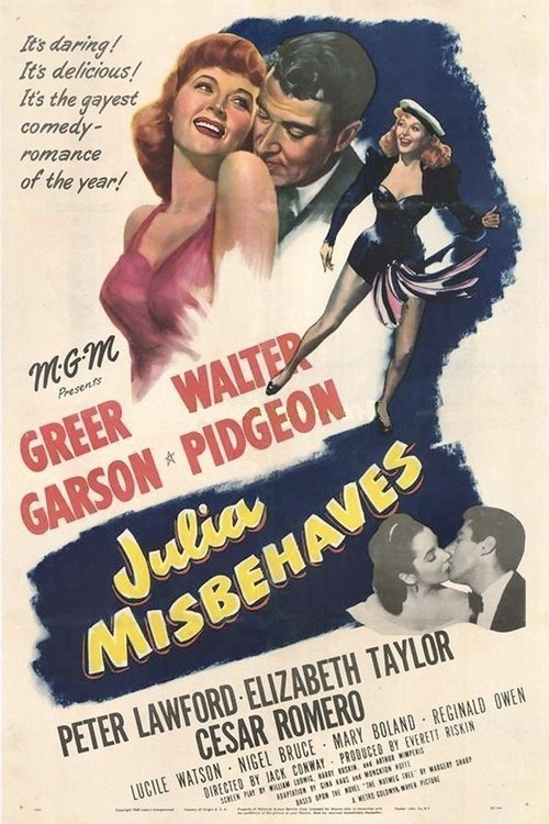 Julia Misbehaves poster