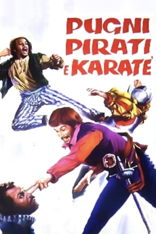 Poster Pugni, pirati e karatè 1972