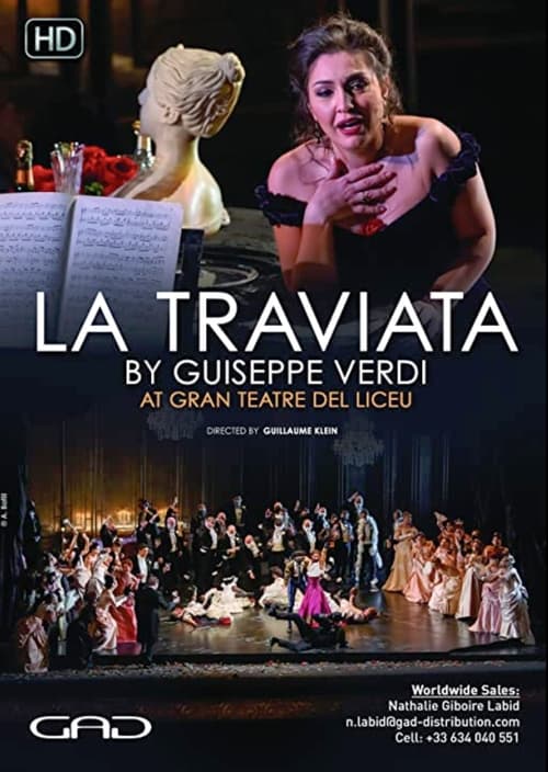 Poster La Traviata - Gran Teatre del Liceu de Barcelona 2021