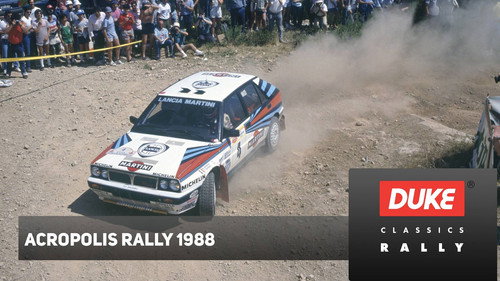 Acropolis Rally 1988 Backdrop Blur
