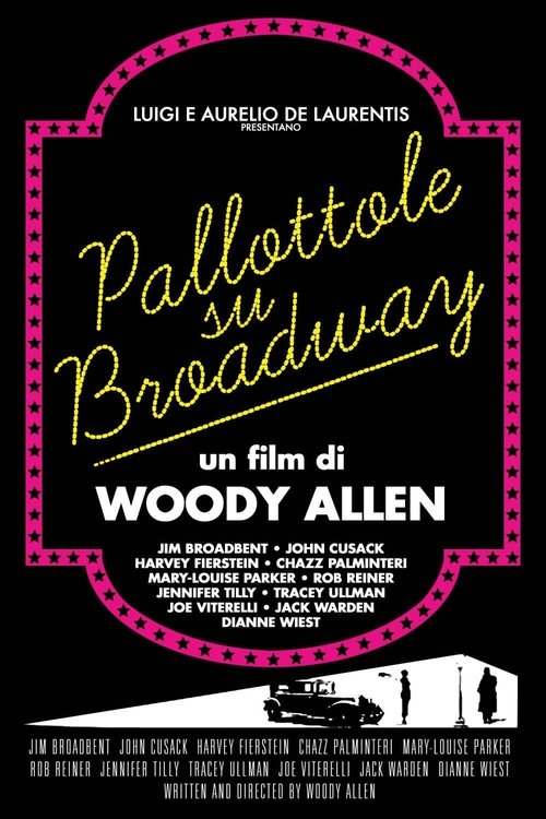 Bullets Over Broadway poster