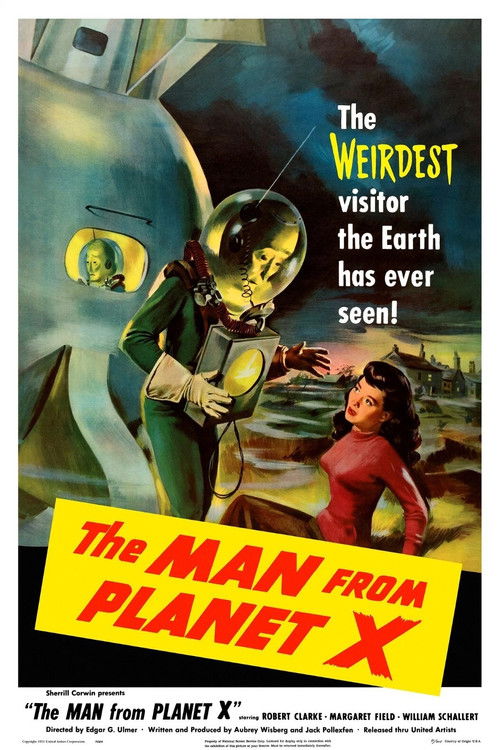 The Man from Planet X poster