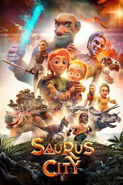 Saurus City poster