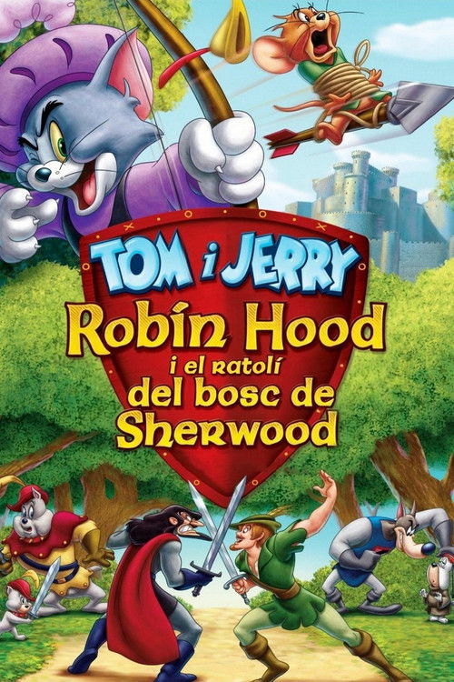 Cartell de Tom i Jerry: Robin Hood i el ratolí del bosc de Sherwood