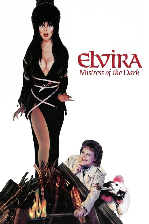 When her great aunt dies, famed horror hostess Elvira heads for the uptight new England town of Falwell to claim her inheritance of a haunted house, a witch's cookbook and a punk rock poodle. But once the stuffy locals get an eyeful of the scream queen's ample assets, all hell busts out & breaks loose.