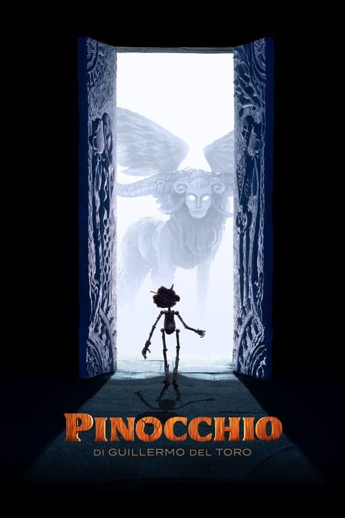 Grootschalige poster van Guillermo del Toro's Pinocchio