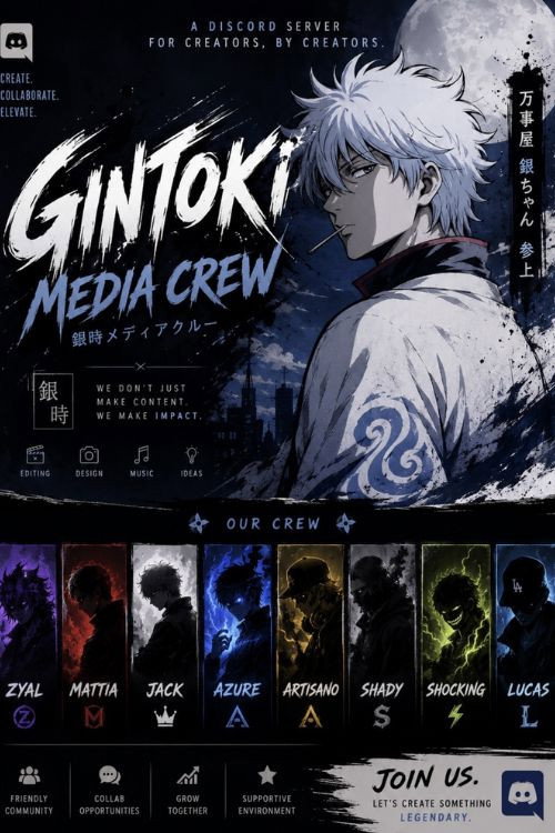 Gintoki Media Crew