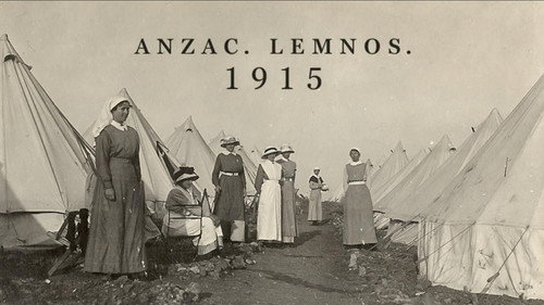 Anzac. Lemnos. 1915.