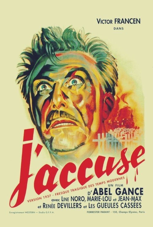 I Accuse movie poster player
