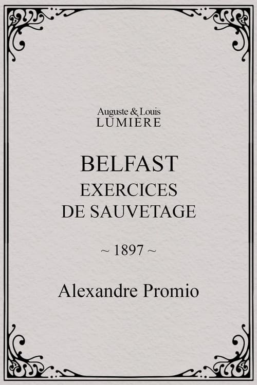 Belfast, exercices de sauvetage