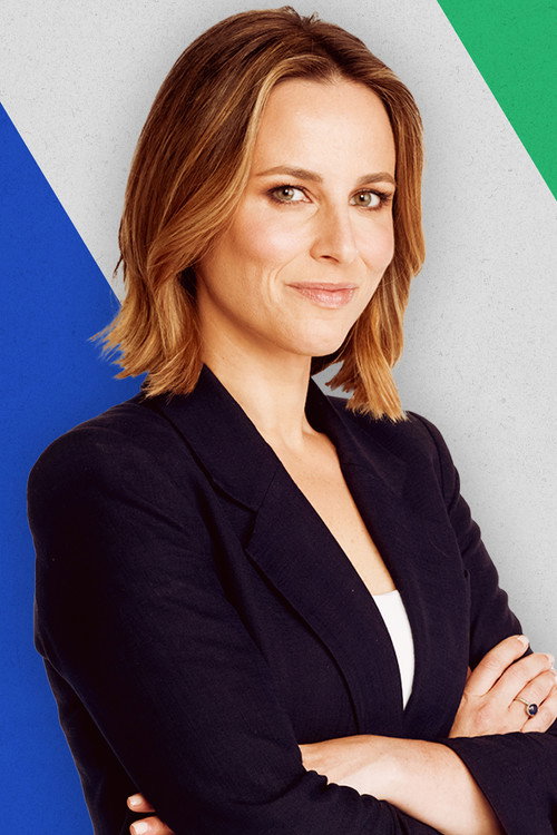 Póster oficial de On the Line with Alicia Menendez (2026)