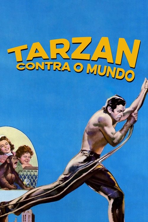 Pôster de Tarzan Contra o Mundo