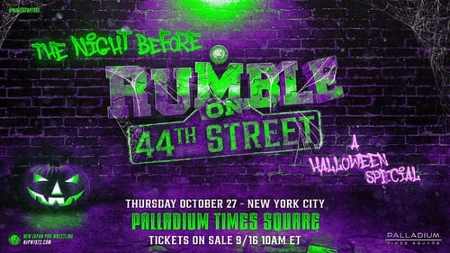 NJPW The Night Before Rumble on 44th Street