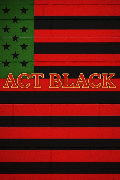 Act Black poster