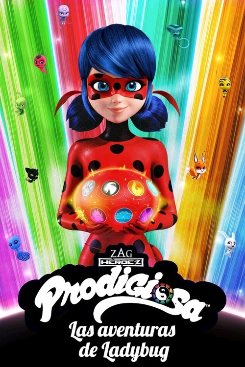Póster de la temporada 4 de la serie Miraculous: Las aventuras de Ladybug