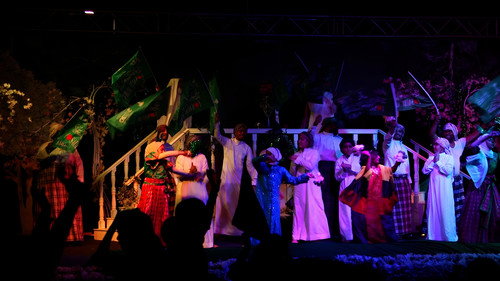 Mawahib Band : O Homeland Of All Hearts Backdrop Blur