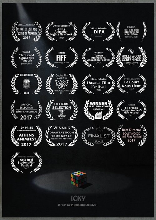 Icky movie poster player