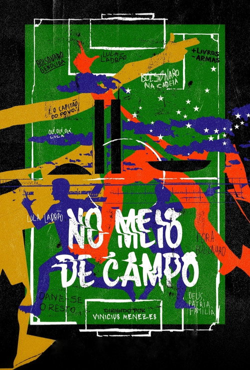 Póster oficial de No Meio de Campo (2024) - Documentary
