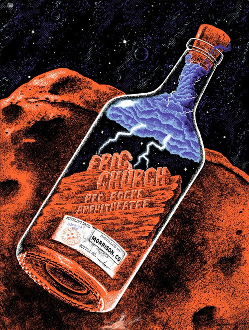 Eric Church - Live at Red Rocks Amphitheatre 7-06-2026 - FİLM Afişi