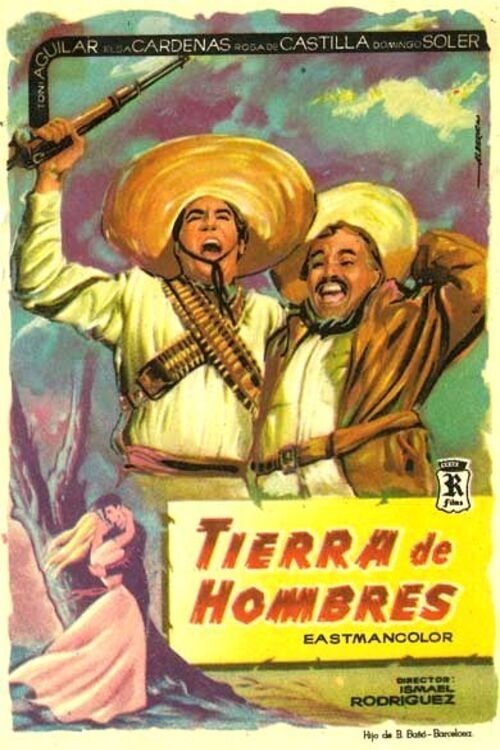 Poster Tierra de hombres 1958