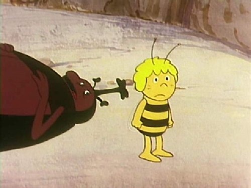 Escena del episodio 15 de la temporada 1 de la serie La abeja maya